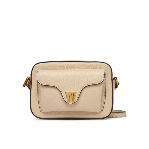 Torebka Coccinelle MF6 Coccinelle Beat Soft E1 MF6 55 04 01 Beżowy ze sklepu eobuwie.pl w kategorii Listonoszki - zdjęcie 188071475