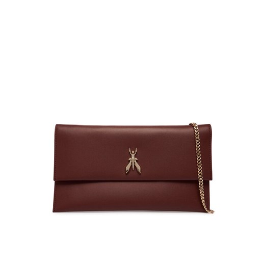 Torebka Patrizia Pepe CB5460/L011-B861 Brązowy ze sklepu eobuwie.pl w kategorii Kopertówki - zdjęcie 188071555