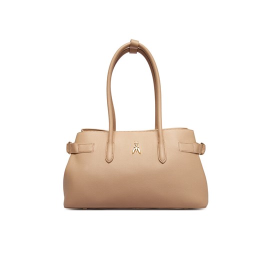 Torebka Patrizia Pepe 8B0305/L162 Beżowy ze sklepu eobuwie.pl w kategorii Kuferki - zdjęcie 188071616