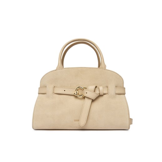 Torebka Coccinelle TLB Coccinellesabine Suede Bi E1 TLB 18 02 01 Beżowy ze sklepu eobuwie.pl w kategorii Torebki damskie - zdjęcie 188071665