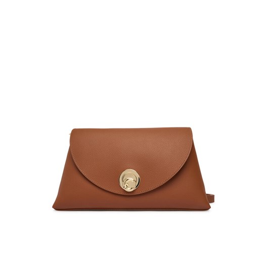 Torebka Coccinelle TOA Coccinellenikla E1 TOA 12 01 01 Brązowy ze sklepu eobuwie.pl w kategorii Listonoszki - zdjęcie 188071775