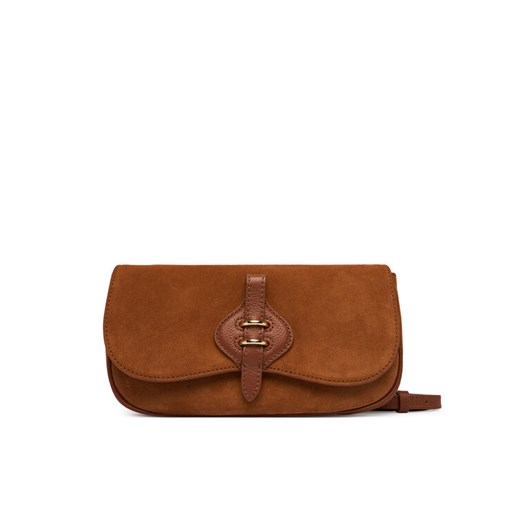 Torebka Coccinelle U7H Cocccinellemavery E5 U7H 55 01 01 Brązowy ze sklepu eobuwie.pl w kategorii Listonoszki - zdjęcie 188071876