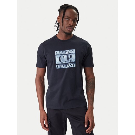 C.P. Company T-Shirt 20CMTS141A110579W Granatowy Regular Fit ze sklepu MODIVO w kategorii T-shirty męskie - zdjęcie 188074485