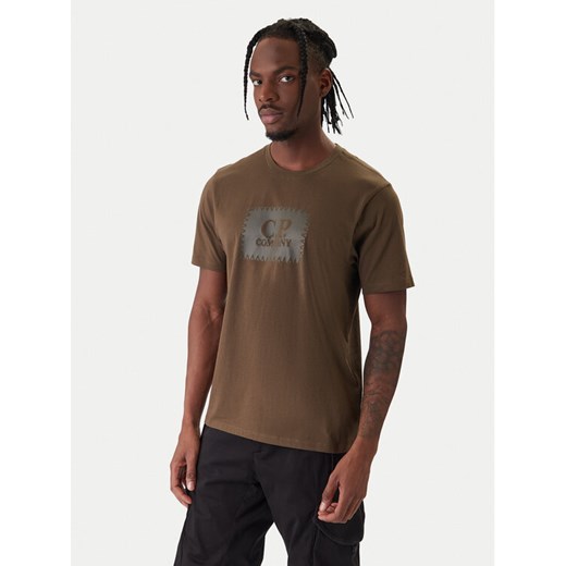 C.P. Company T-Shirt RCCMTS723A005100W Zielony Regular Fit ze sklepu MODIVO w kategorii T-shirty męskie - zdjęcie 188074548