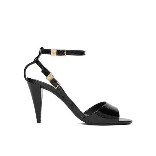 Tommy Hilfiger Sandały Th Elegant Patent Sandal FW0FW08961 Czarny ze sklepu MODIVO w kategorii Sandały damskie - zdjęcie 188074707