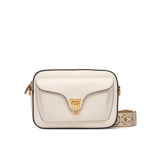 Coccinelle Torebka NOF Coccinelle Beat Soft Ribb E1 NOF 15 02 01 Écru ze sklepu MODIVO w kategorii Listonoszki - zdjęcie 188074779