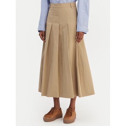 Weekend Max Mara Spódnica trapezowa Orme 2615101111 Beżowy Regular Fit ze sklepu MODIVO w kategorii Spódnice - zdjęcie 188074787