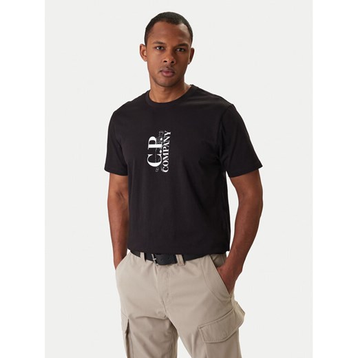 C.P. Company T-Shirt 20CMTS084A005100W Czarny Regular Fit ze sklepu MODIVO w kategorii T-shirty męskie - zdjęcie 188074888