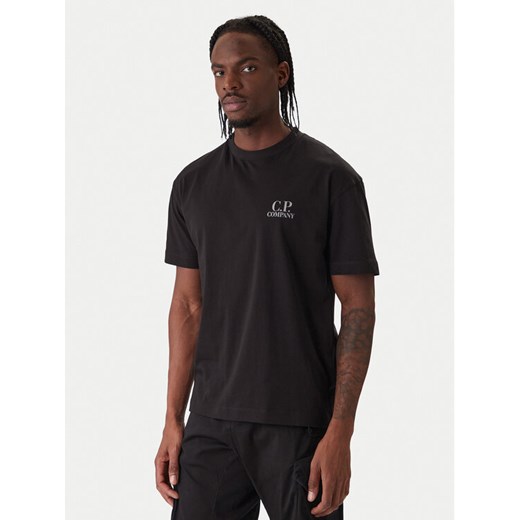 C.P. Company T-Shirt 20CMTS086A005100W Czarny Regular Fit ze sklepu MODIVO w kategorii T-shirty męskie - zdjęcie 188074909
