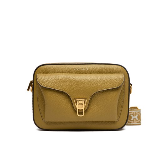 Coccinelle Torebka NOF Coccinelle Beat Soft Ribb E1 NOF 15 02 01 Zielony ze sklepu MODIVO w kategorii Listonoszki - zdjęcie 188075006