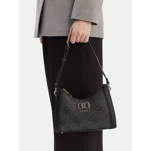 Torebka Guess Karnilla HWOS99 01180 Szary ze sklepu eobuwie.pl w kategorii Torebki damskie - zdjęcie 188083399