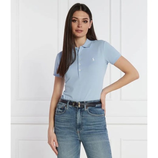 POLO RALPH LAUREN Polo Julie | Slim Fit | pique ze sklepu Gomez Fashion Store w kategorii Bluzki damskie - zdjęcie 188084186