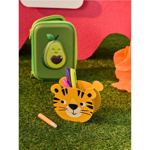 Sinsay - Organizer na biurko w kształcie tygrysa - beżowy ze sklepu Sinsay w kategorii Zabawki - zdjęcie 188092568