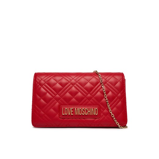Torebka LOVE MOSCHINO JC4079PP1OLA0500 Czerwony ze sklepu eobuwie.pl w kategorii Kopertówki - zdjęcie 188094565