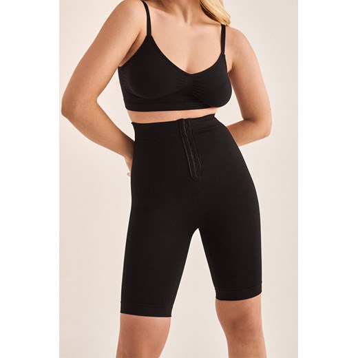 Gabriella Maxi Shape Corset Shorts szorty modelujące z haftkami black Gabriella M kontri.pl