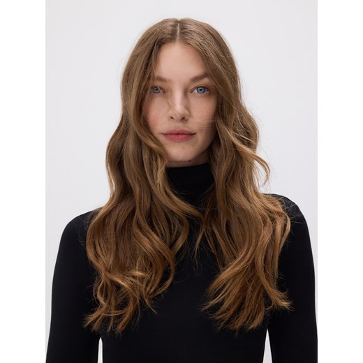 Reserved - Bawełniany golf - czarny ze sklepu Reserved w kategorii Swetry damskie - zdjęcie 188098077