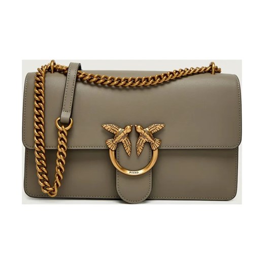 Pinko Skórzana torebka na ramię LOVE ONE CLASSIC ze sklepu Gomez Fashion Store w kategorii Listonoszki - zdjęcie 188100697