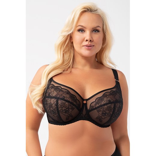 Biustonosz miękki Gorsenia K930 Adore czarny ze sklepu kontri.pl w kategorii Biustonosze - zdjęcie 188107195