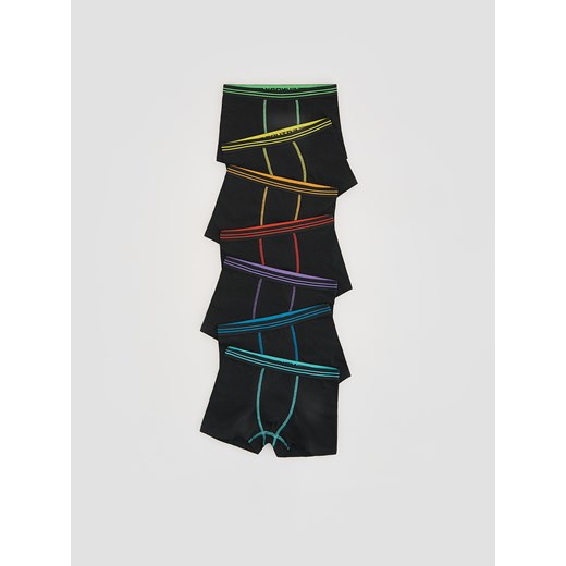 Reserved - Bawełniane bokserki 7 pack - czarny ze sklepu Reserved w kategorii Majtki dziecięce - zdjęcie 188110745