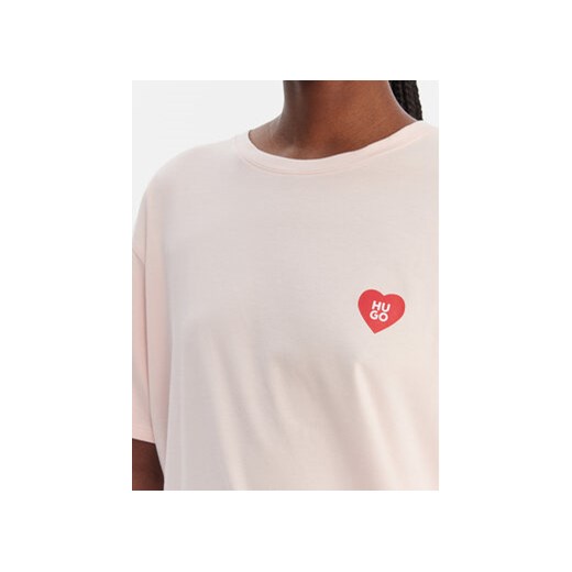 HUGO T-Shirt 50556981 Różowy Regular Fit XXL MODIVO