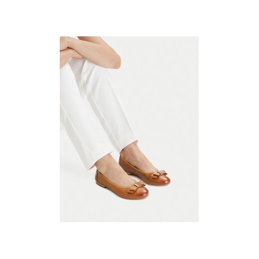 Lasocki Baleriny CEO-RST-ARABELLA-02 Brązowy Lasocki 39 MODIVO