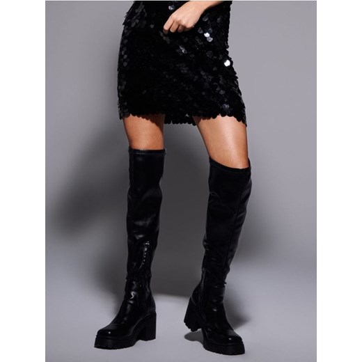 Sinsay - Spódnica - czarny ze sklepu Sinsay w kategorii Spódnice - zdjęcie 188117427