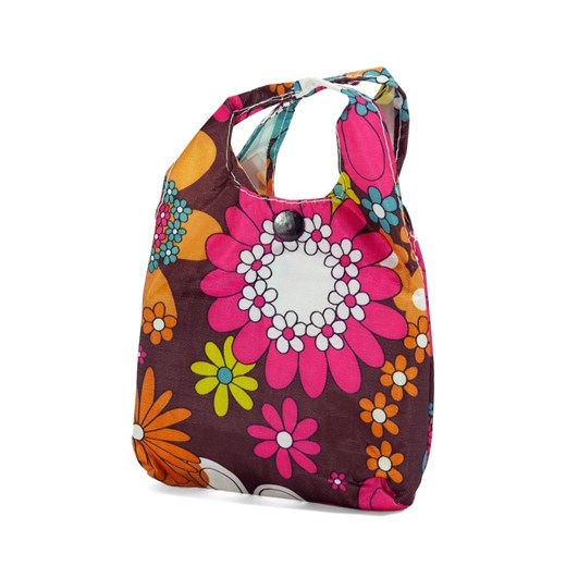 Kolorowa poliestrowa torba na zakupy ze sklepu Słoń Torbalski w kategorii Torby materiałowe - zdjęcie 188122998