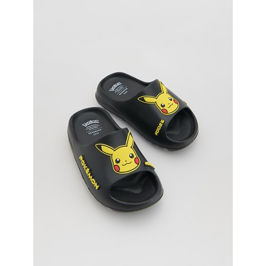 Reserved - Klapki Pokémon - czarny ze sklepu Reserved w kategorii Klapki dziecięce - zdjęcie 188134059