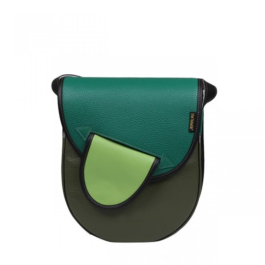 zielona torebka damska skórzana na ramię City Light Słoń Torbalski 31 x 23 x 7 cm promocyjna cena Słoń Torbalski