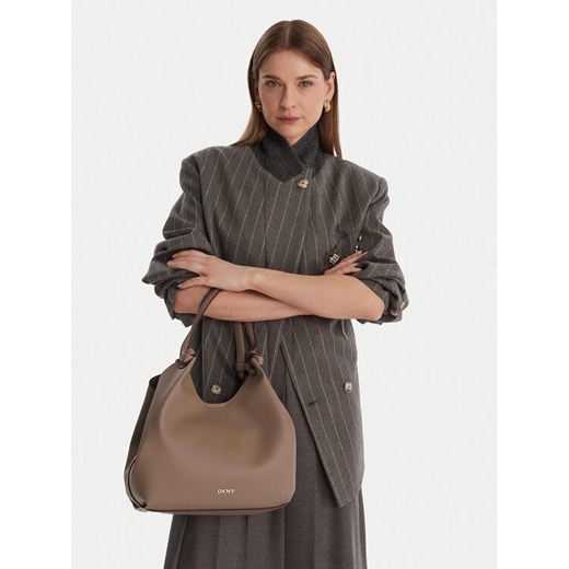 DKNY Torebka R42BAE49 Beżowy ze sklepu MODIVO w kategorii Torebki damskie - zdjęcie 188152939
