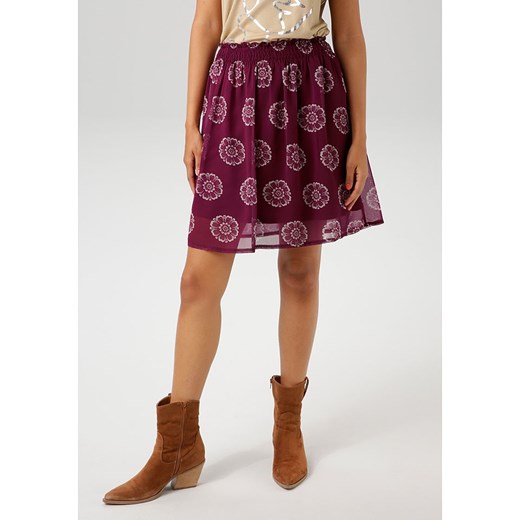 Aniston Spódnica w kolorze bordowym ze sklepu Limango Polska w kategorii Spódnice - zdjęcie 188159408