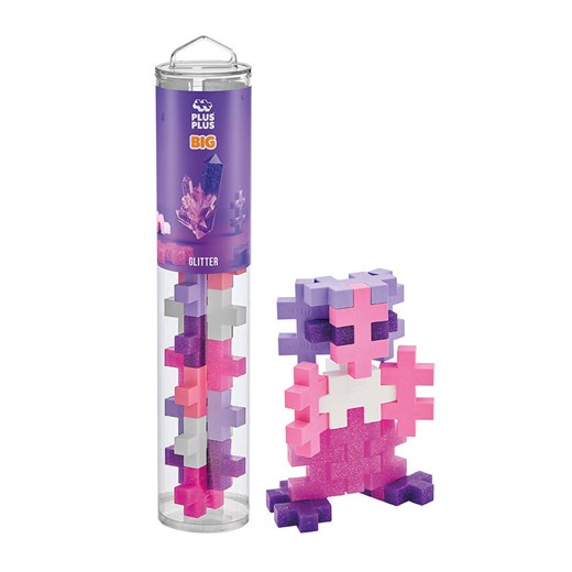 PLUS PLUS Klocki "BIG Glitzer" - 5+ Plus Plus onesize wyprzedaż Limango Polska