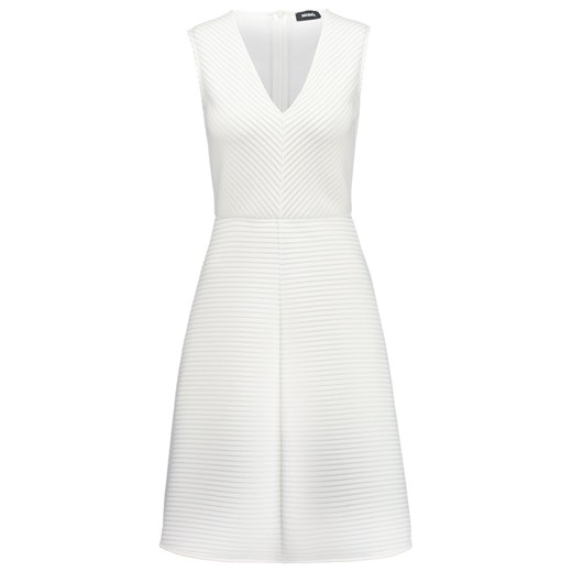 MAX&Co. PIROGA Sukienka koktajlowa cream zalando bialy abstrakcyjne wzory