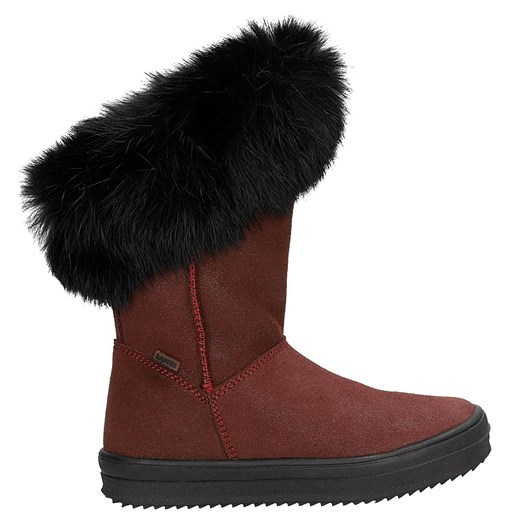 Botki Ocieplane Bartek W-44399W/Boa, Dla Dziewcząt, Bordowy ze sklepu Wojas w kategorii Buty zimowe dziecięce - zdjęcie 188226559