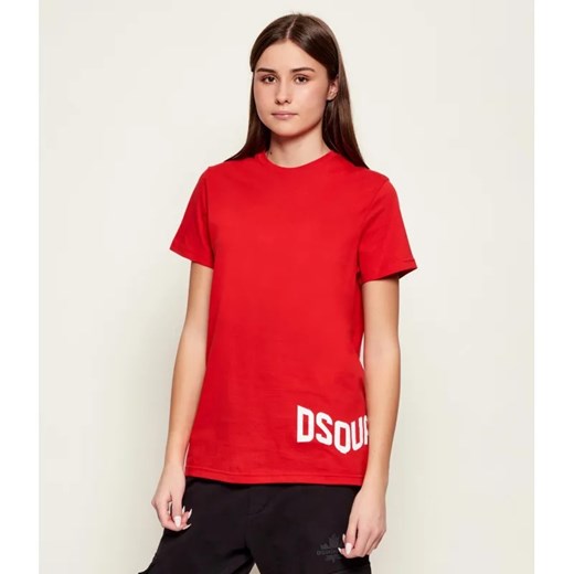Dsquared2 T-shirt | Relaxed fit ze sklepu Gomez Fashion Store w kategorii Bluzki dziewczęce - zdjęcie 188229276