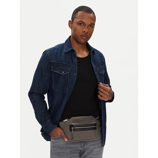 Nerka Calvin Klein Contrast Belt Bag LV04D3073G Szary ze sklepu eobuwie.pl w kategorii Nerki - zdjęcie 188250976