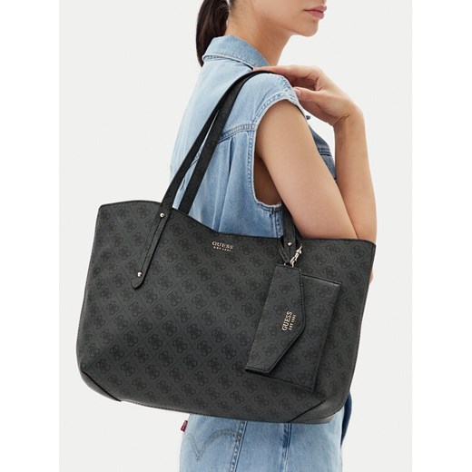 Guess Torebka HWLG96 48230 Czarny ze sklepu MODIVO w kategorii Torby Shopper bag - zdjęcie 188255517