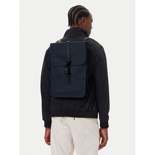 Rains Plecak Backpack Mini 13020 Granatowy ze sklepu MODIVO w kategorii Plecaki - zdjęcie 188257169
