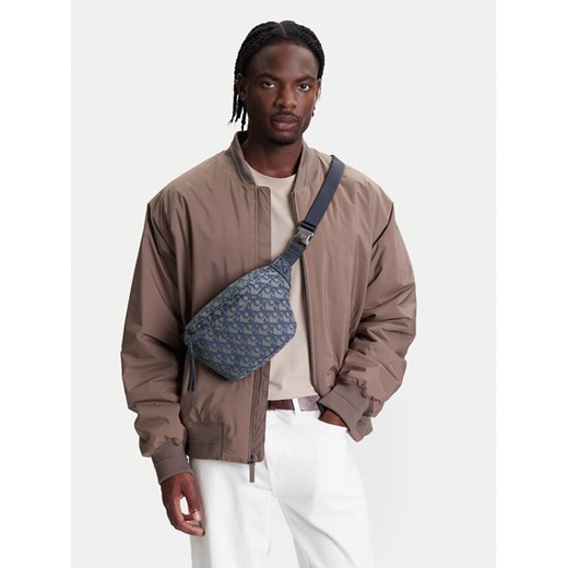 Calvin Klein Jeans Nerka Unstructured Monogram Waistbag LV04G3177G Błękitny ze sklepu MODIVO w kategorii Nerki - zdjęcie 188257368