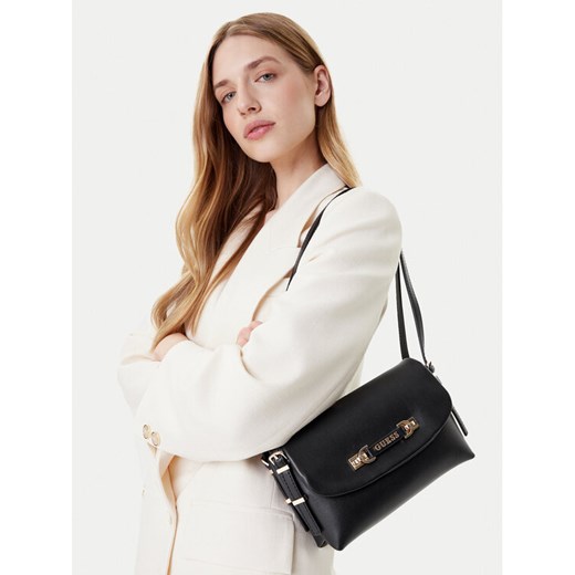 Guess Torebka Lefia HWBG96 44190 Czarny ze sklepu MODIVO w kategorii Torebki damskie - zdjęcie 188257645