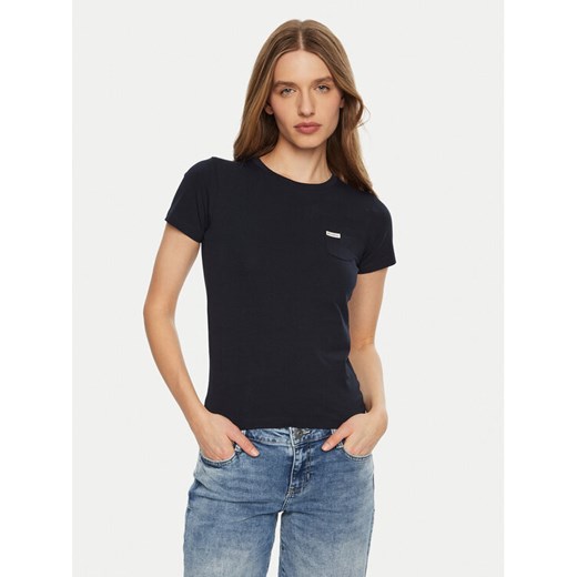 Guess Jeans T-Shirt W5RI52 J1314 Granatowy Slim Fit M MODIVO