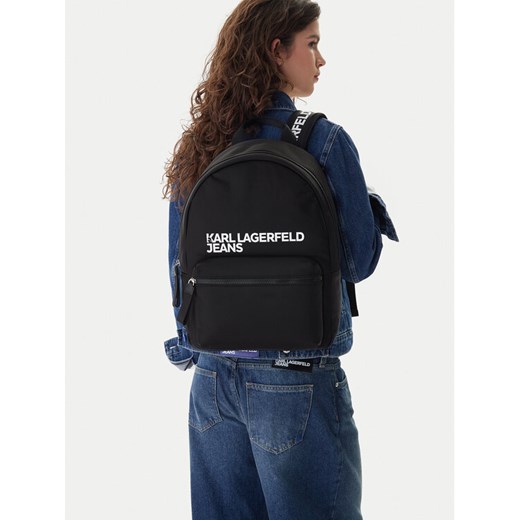 Karl Lagerfeld Jeans Plecak A4W30294 Czarny OS MODIVO