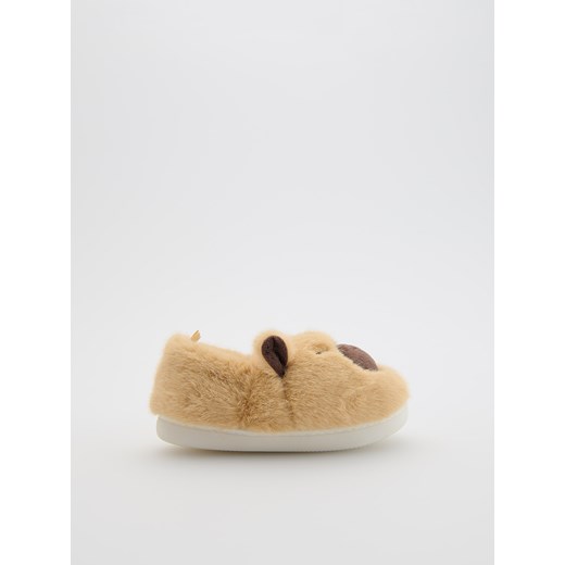 Reserved - Kapcie kapibara - brązowy ze sklepu Reserved w kategorii Kapcie dziecięce - zdjęcie 188267119