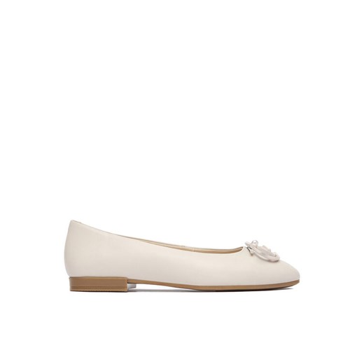 Baleriny Lasocki CEO-RST-ROMI-89 Beżowy ze sklepu eobuwie.pl w kategorii Balerinki - zdjęcie 188275748