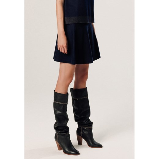 Rodier Spódnica w kolorze granatowym Rodier M okazja Limango Polska