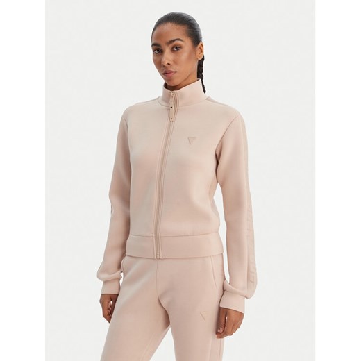 Guess Bluza V2YQ17 K7UW2 Beżowy Regular Fit ze sklepu MODIVO w kategorii Bluzy damskie - zdjęcie 188282295
