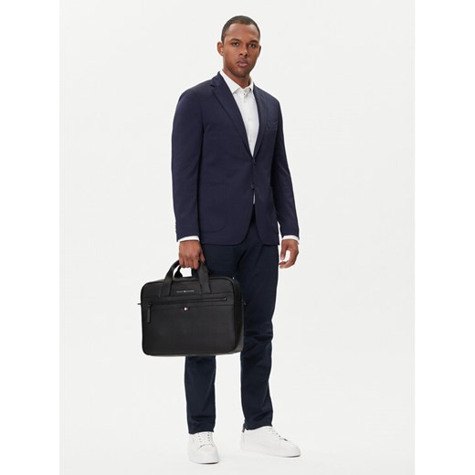 Tommy Hilfiger Torba na laptopa Essential Pu Computer Bag AM0AM09507 Czarny ze sklepu MODIVO w kategorii Torby na laptopa - zdjęcie 188283548