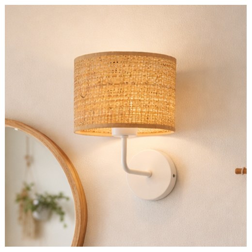 Kinkiet rattanowy MODENA BOHO ze sklepu Lysne w kategorii Lampy ścienne - zdjęcie 188286725