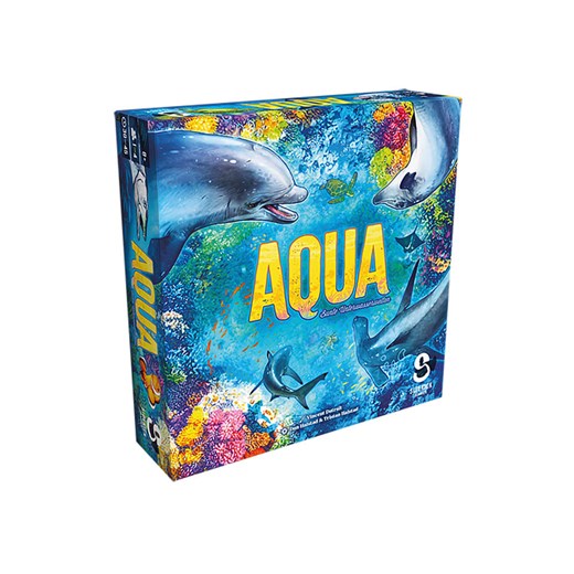 Asmodee Gra "Aqua: Colorful Underwater Worlds" - 8+ ze sklepu Limango Polska w kategorii Zabawki - zdjęcie 188287537