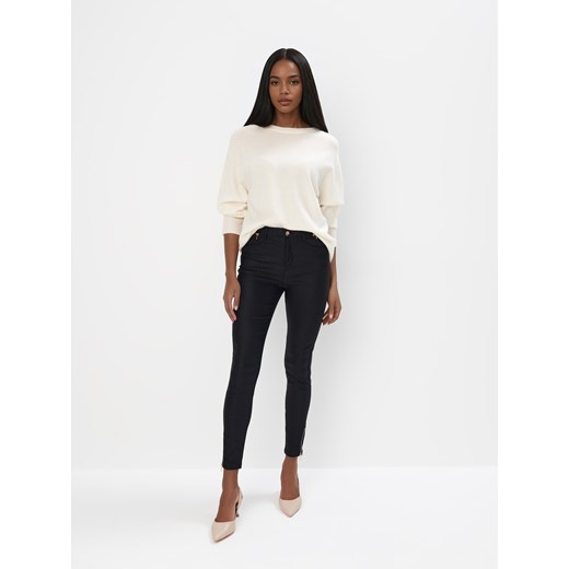 Mohito - Spodnie skinny we wzory - szary ze sklepu Mohito w kategorii Spodnie damskie - zdjęcie 188326519